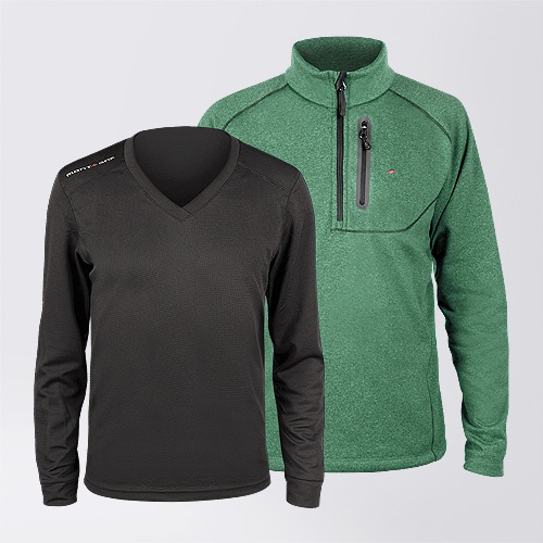 Buzos, camisetas y poleras