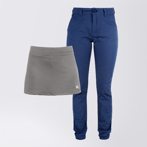 Pantalones y polleras